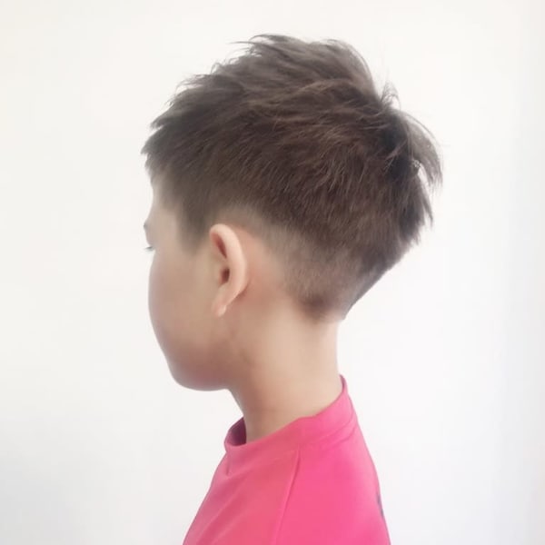 スパイキーアップバング