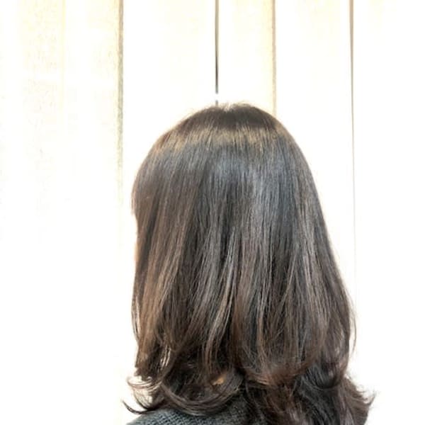 大人可愛い/デジタルパーマ/30代40代50代/レイヤー