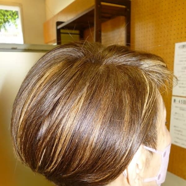 毛質改善ピコ酸熱カラー