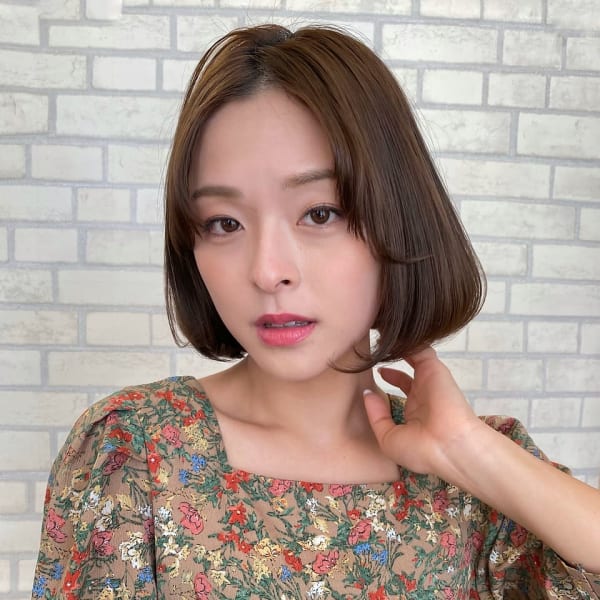 【ORO】大きめカールの韓国風ボブ　益子|ORO ebisu