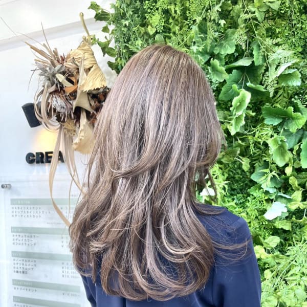 大人レイヤーヘア