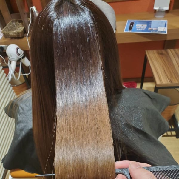 髪質改善カラーエステコース|美髪処 縁‐ENISHI‐