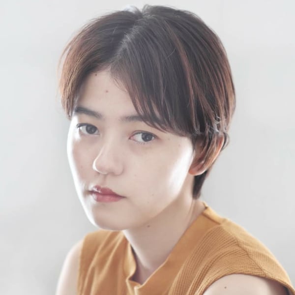 センターパート コンパクトなこなれ感ショート|mod's hair 青山プリヴィレージュ店
