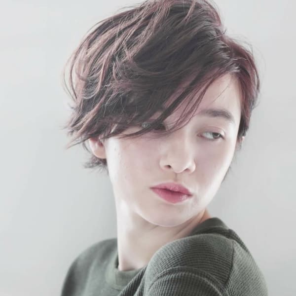 エフォートレスシック ニュアンスこなれ感ショート|mod's hair 青山プリヴィレージュ店