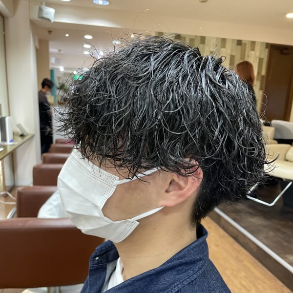 波巻きウェーブスタイル|HAIR BRAND Link 【リンク】トアロード店