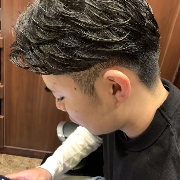 ナチュラルパーマスタイル