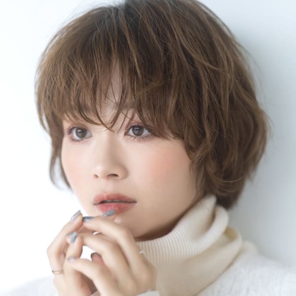 【emu井上信洋】ニュアンスパーママッシュショートレイヤー
