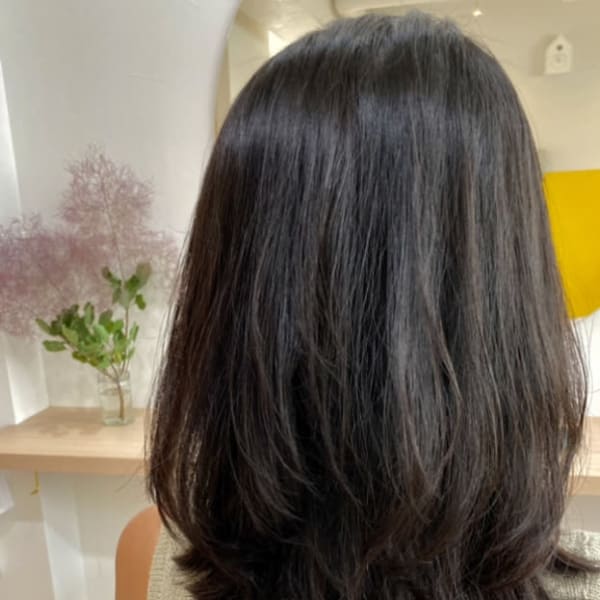 ストレートヘア