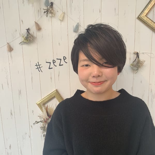 刈り上げハンサムショート/刈り上げ女子