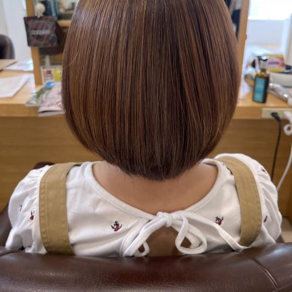 髪質改善ストレート