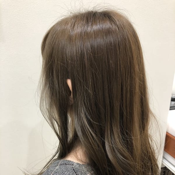 アッシュグレージュローレイヤー/ショコラアッシュ