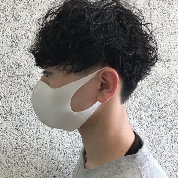 刈り上げマッシュ