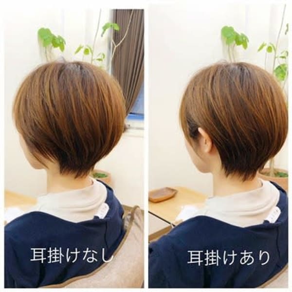 30代・首元すっきりショート