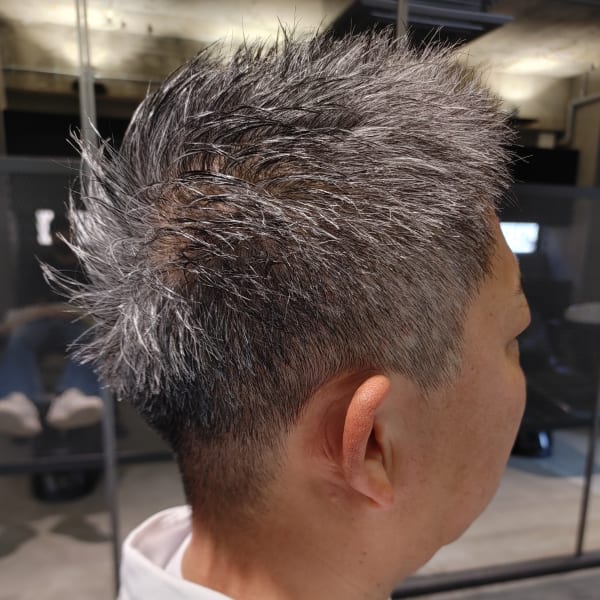 グレイヘアベリーショート