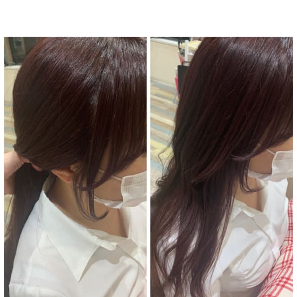 韓国風カット×イルミナカラー×ハイライト