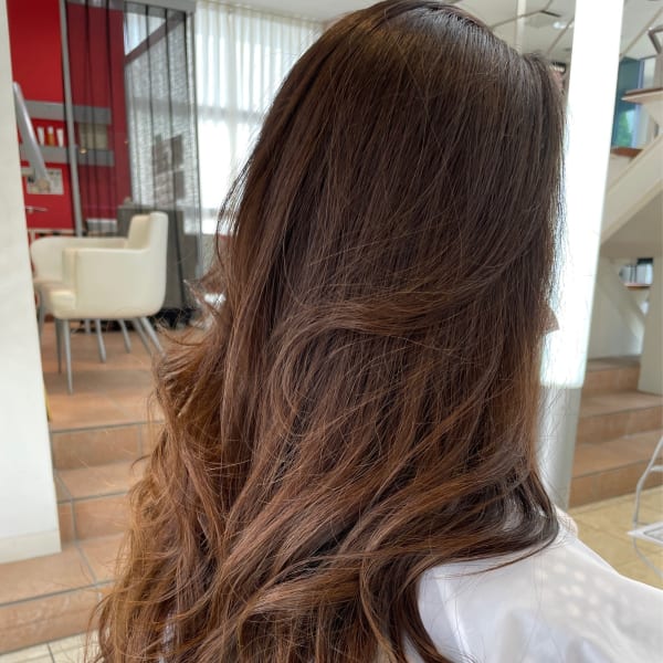 ナチュラルロングカール