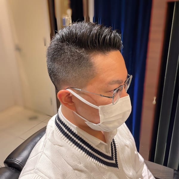 フェード/バーバースタイル/ハードパート【銀座】<理容室>