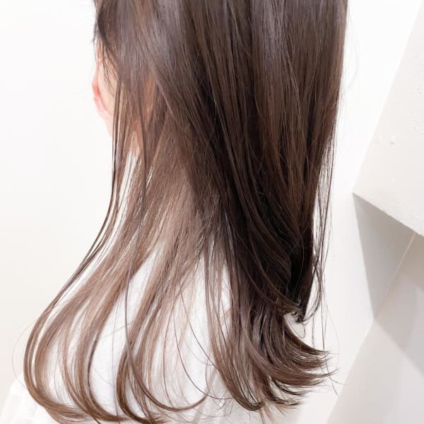 グレージュ インナーカラー【横浜】