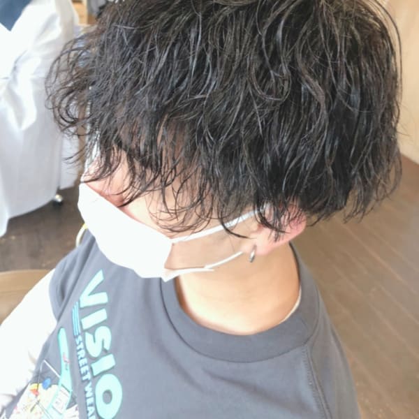 波打ちスパイラルパーマ|Hair Space SAI