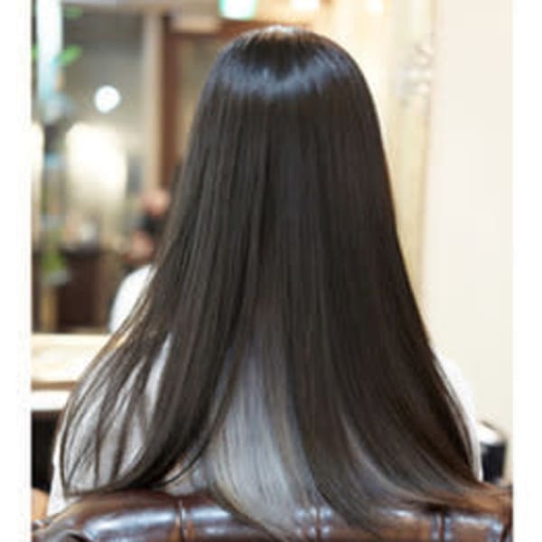 【黒髪暗髪地毛色にも◎】シークレットデザインカラー☆