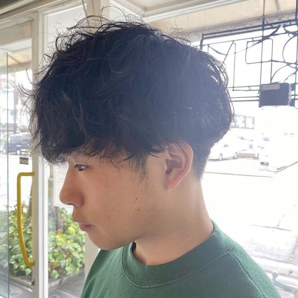 20代30代メンズパーマカット