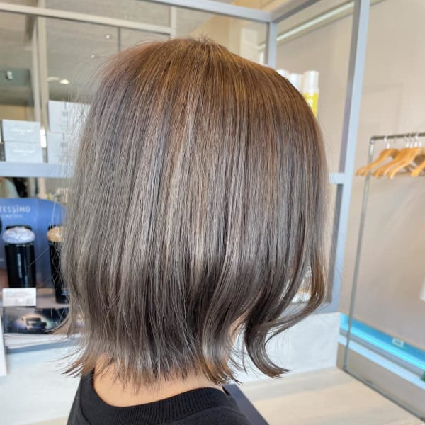 髪質改善gray beige