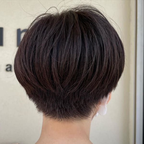 刈り上げマッシュショート