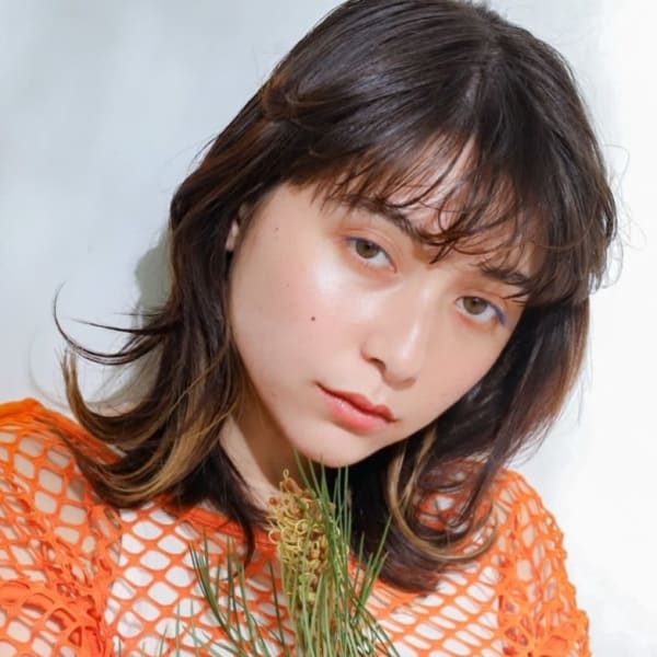 【tetote江坂】インナーカラー×ウルフヘア