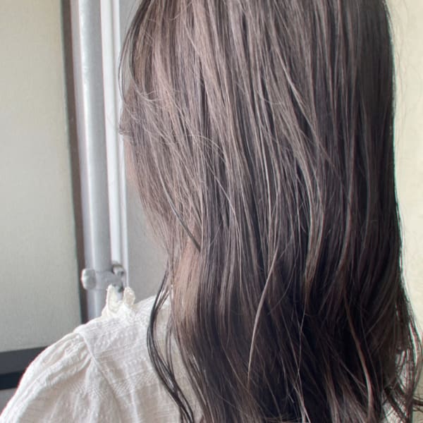 隠しハイライト×グレージュ《LYON CHIEMI》