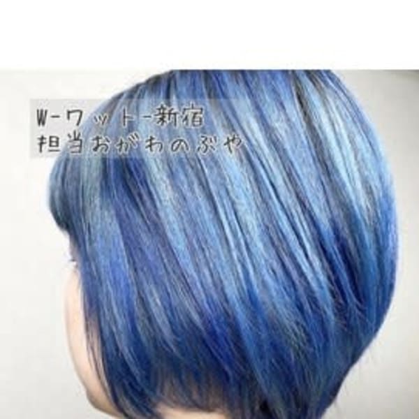 【W-ワット-原宿店 】*サファイアBLUE*