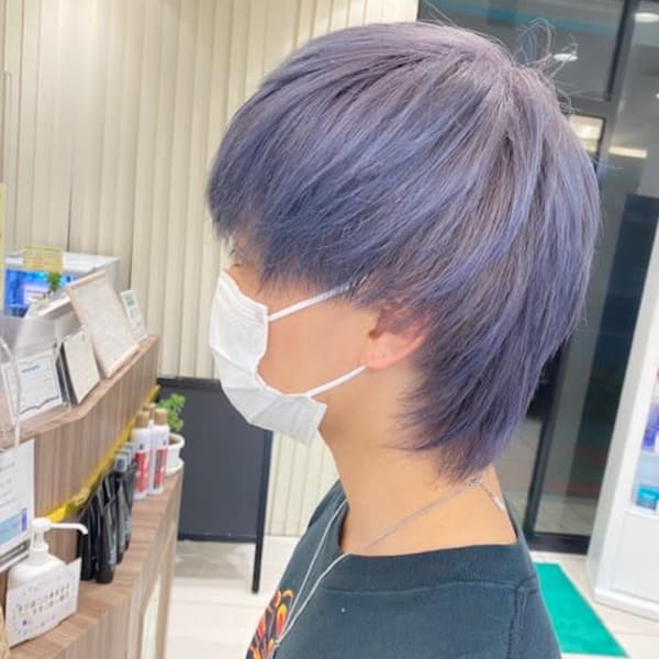 ウルフ×ラベンダーシルバー|Ash 西川口店