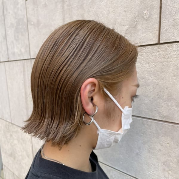 　ナチュラルインナーカラーハイライト