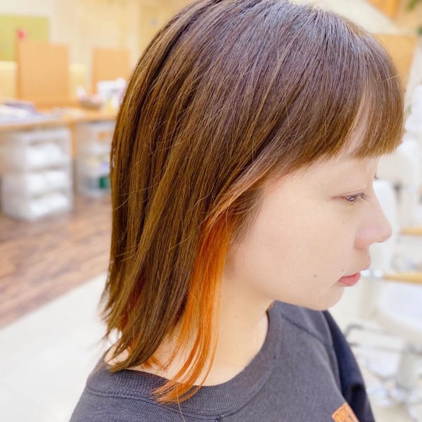 rook hair×ミディアム