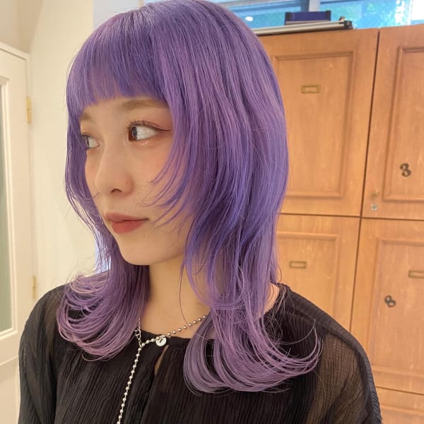 個性的ハイトーンカラー