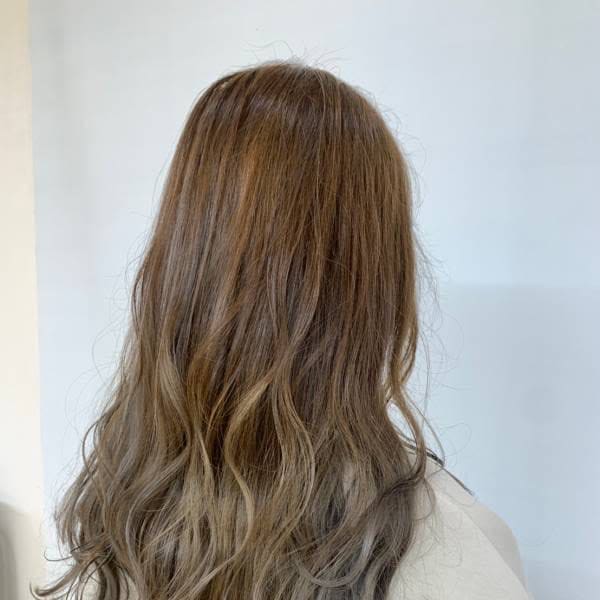 グラデーションカラー/ロング/ブリーチ/デジタルパーマ/