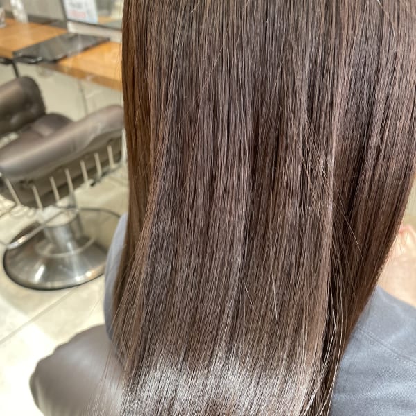 骨格修正カット+髪質改善GLTカラー|美容室そうだすい