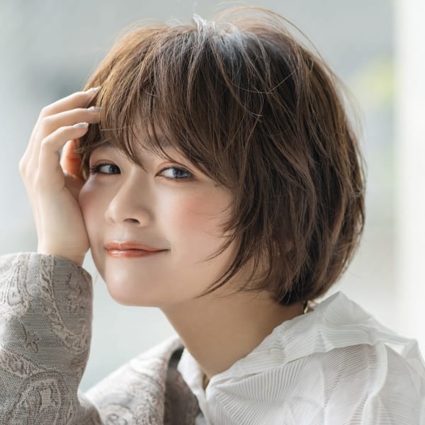 【emu井上信洋】抜け感3Dニュアンスマッシュショートボブ