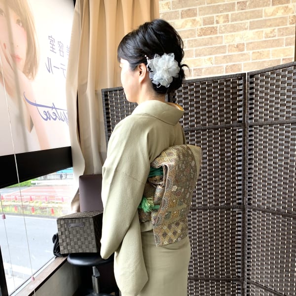 訪問着着付け&ヘアセット