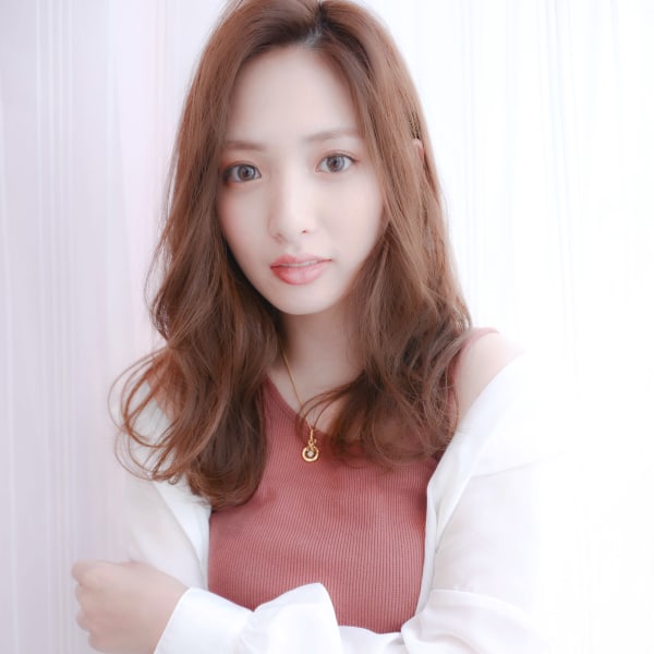 20代30代40代50代大人可愛いひし形デジタルパーマ