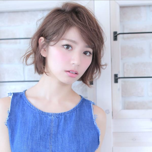柔らか質感☆ニュアンスボブ
