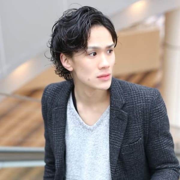 パームアッパー ソフトツーブロック 刈り上げ