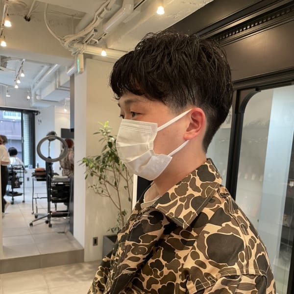 【表参道sheta中澤】メンズクセを活かした刈り上げスタイル|sheta 【青山/表参道】