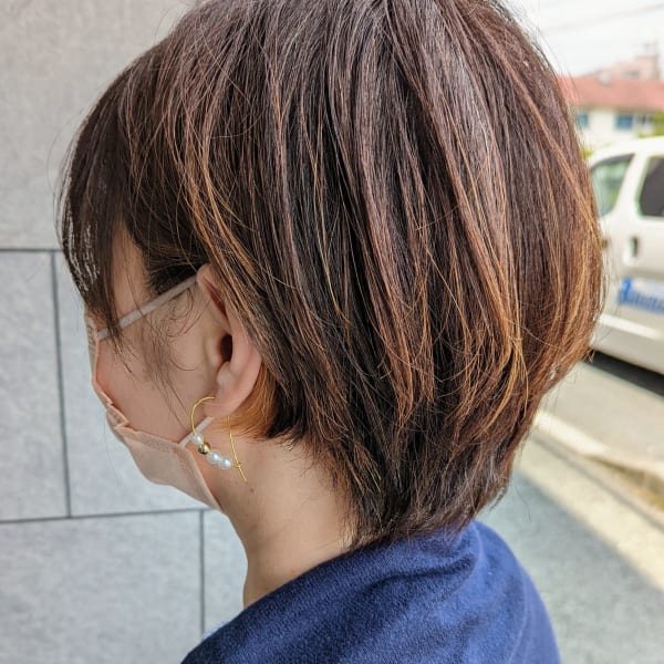 夏におすすめスッキリ!耳掛けショート!