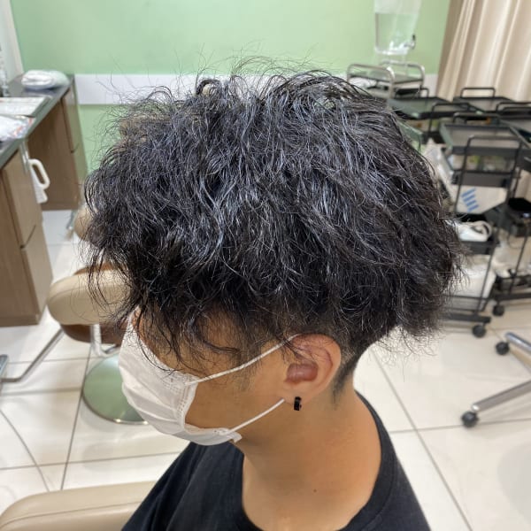 かき上げサイドパート×ツイストスパイラル|Ash 西川口店