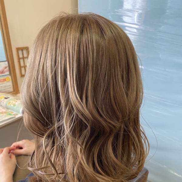 ブリーチなし！ハイトーンカラー