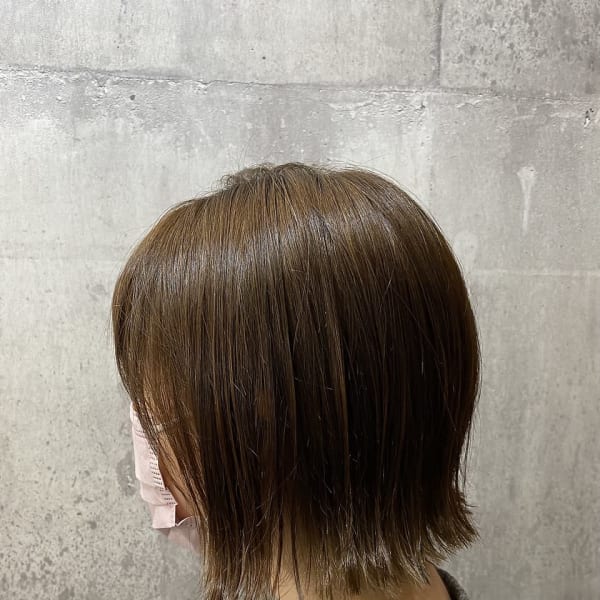 【amule hair】ぱつっと切りっぱなし