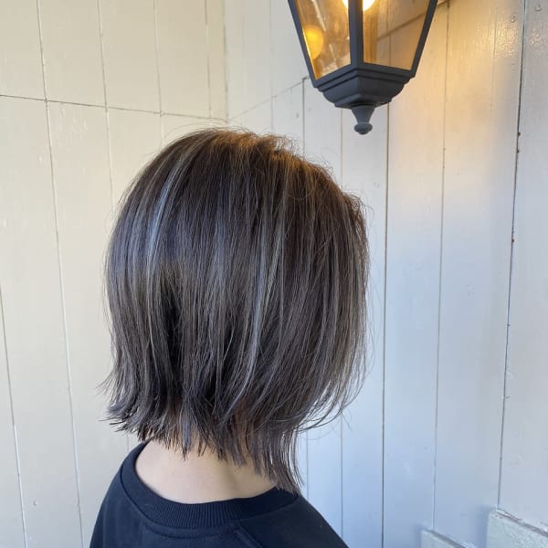 【amule hair】ハイライト×グレージュ