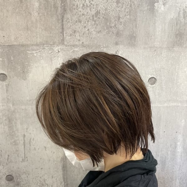 【amule hair】脱・白髪ハイライトショート※befo