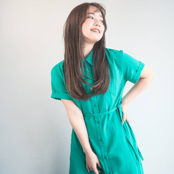 大人可愛いストレート