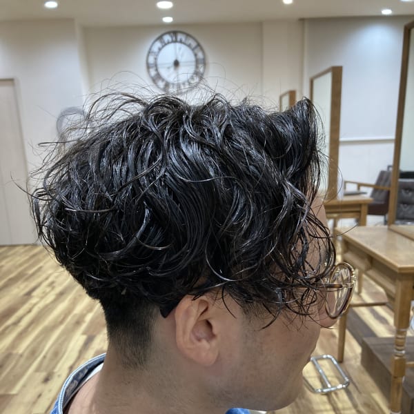 スパイラルパーマ